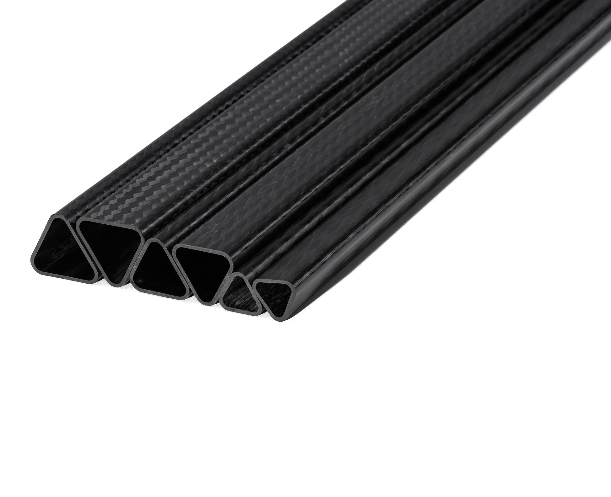 3K molded carbon fiber tubes