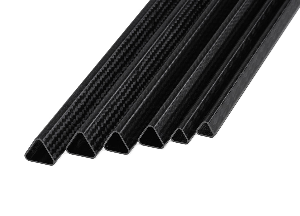 3K molded carbon fiber tubes