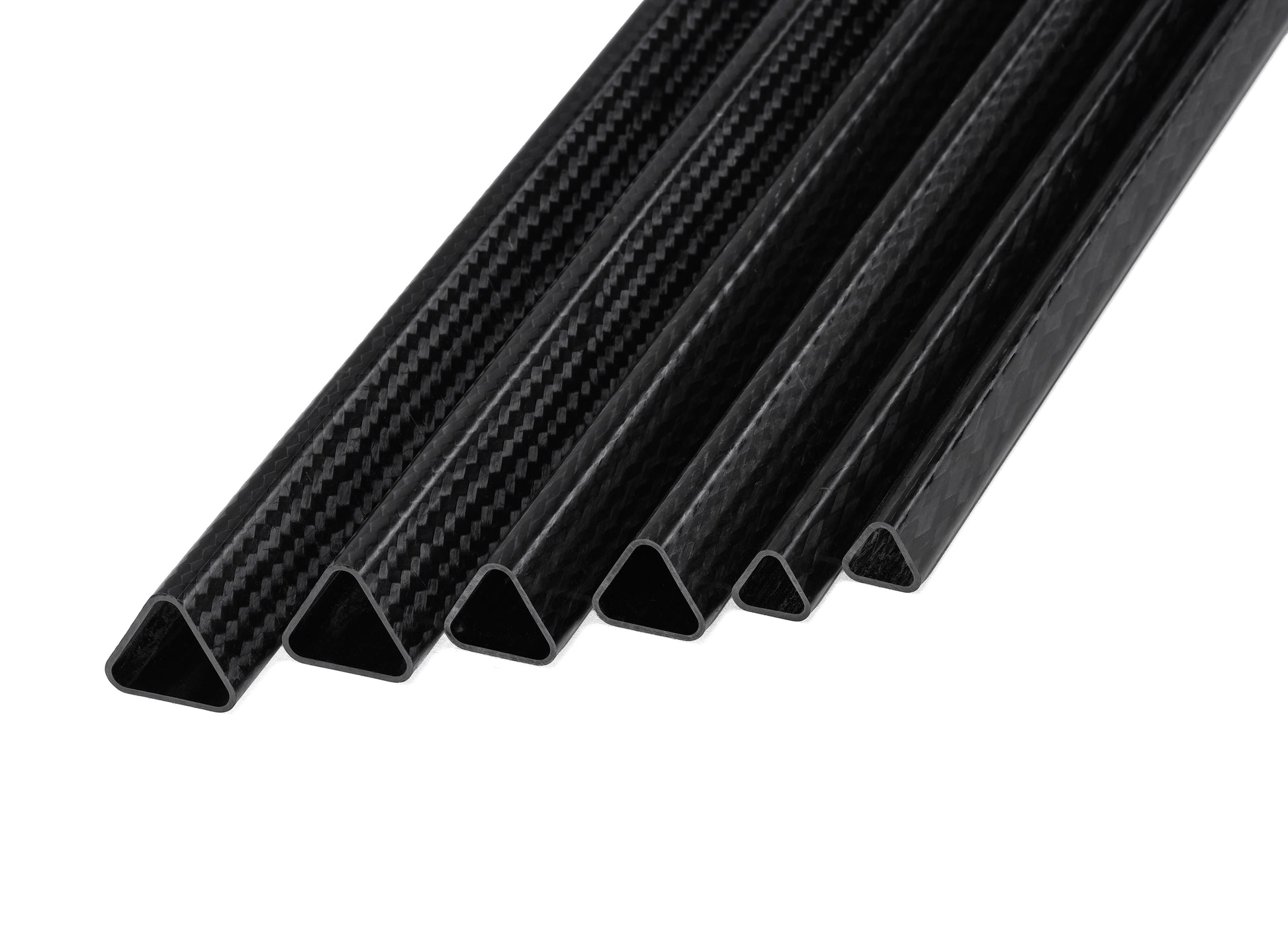 3K molded carbon fiber tubes